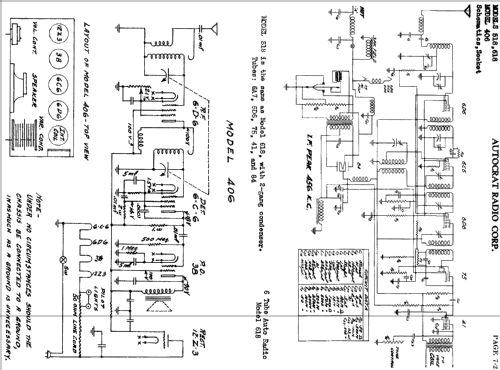 518 ; Autocrat Radio Co.; (ID = 482088) Car Radio