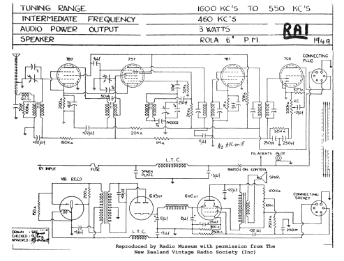 6-Valve; Autocrat Radio Ltd.; (ID = 2975703) Car Radio