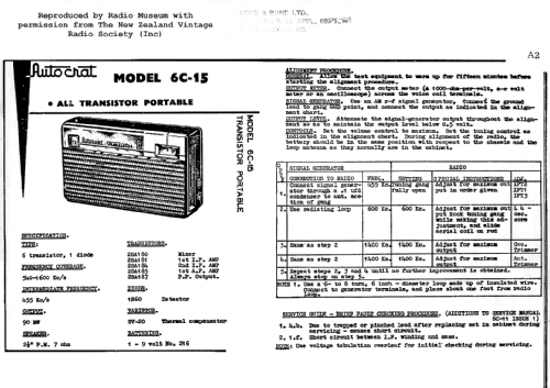 6C15; Autocrat Radio Ltd.; (ID = 2975336) Radio