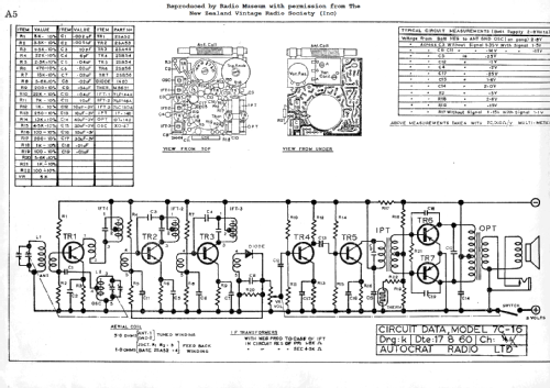 7C16; Autocrat Radio Ltd.; (ID = 2975303) Radio