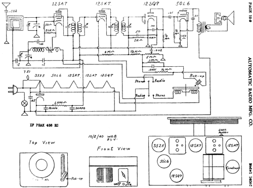 140AC ; Automatic Radio Mfg. (ID = 451273) Radio