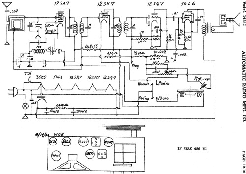 145AC ; Automatic Radio Mfg. (ID = 451274) Radio