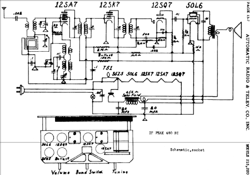 220 ; Automatic Radio Mfg. (ID = 451321) Radio