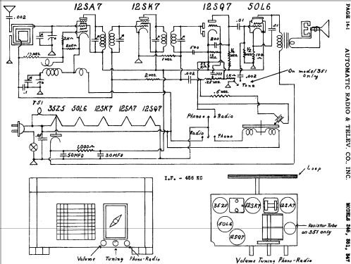 245 ; Automatic Radio Mfg. (ID = 451323) Radio