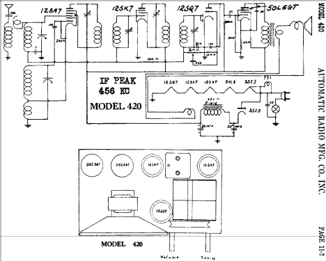 420 ; Automatic Radio Mfg. (ID = 451232) Radio