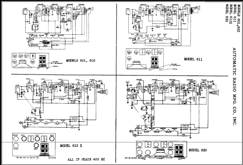 612X ; Automatic Radio Mfg. (ID = 417726) Radio