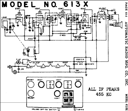 613X ; Automatic Radio Mfg. (ID = 451667) Radio