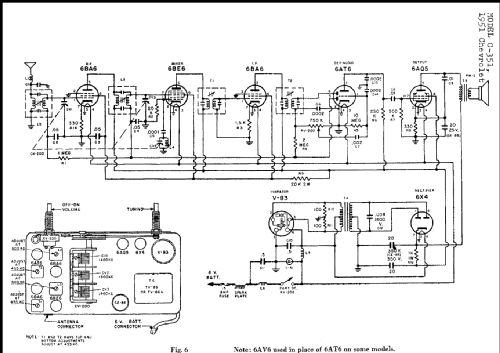 C-351 ; Automatic Radio Mfg. (ID = 220927) Car Radio