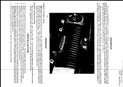 C-351 ; Automatic Radio Mfg. (ID = 220932) Car Radio