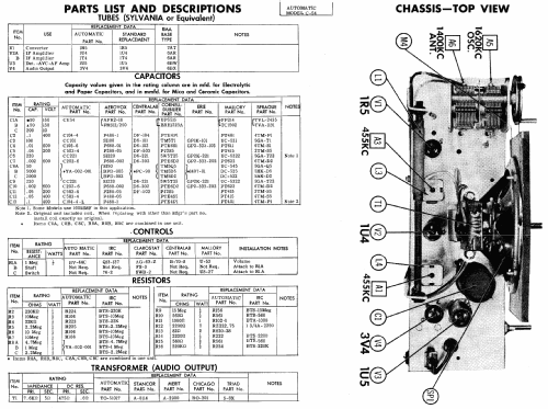 C-54 ; Automatic Radio Mfg. (ID = 437136) Radio