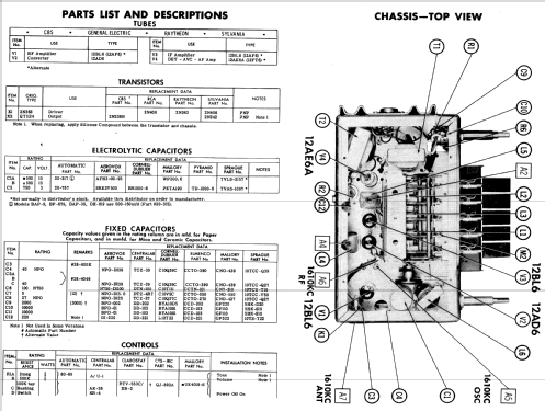 CT-356 ; Automatic Radio Mfg. (ID = 560433) Car Radio