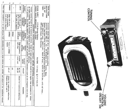 DM-132 ; Automatic Radio Mfg. (ID = 237775) Car Radio