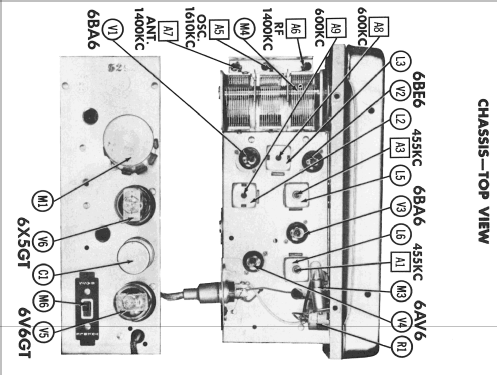 F-100 ; Automatic Radio Mfg. (ID = 2315566) Car Radio