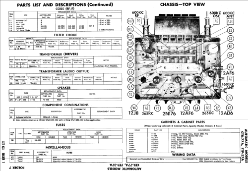 FTP-37A ; Automatic Radio Mfg. (ID = 743812) Car Radio