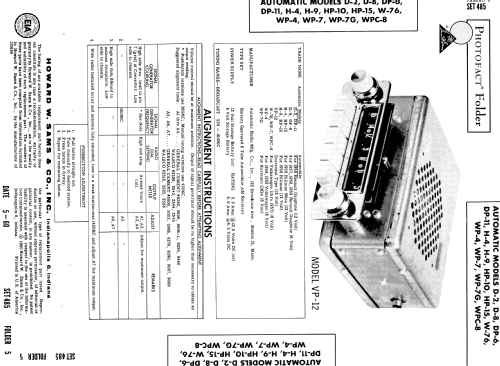 H-4 ; Automatic Radio Mfg. (ID = 565120) Car Radio