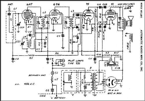 M20 ; Automatic Radio Mfg. (ID = 375089) Radio