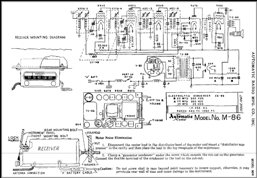 M86 ; Automatic Radio Mfg. (ID = 375587) Radio