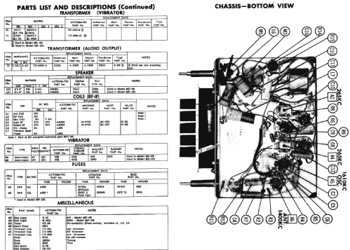 MP-126 ; Automatic Radio Mfg. (ID = 235293) Car Radio