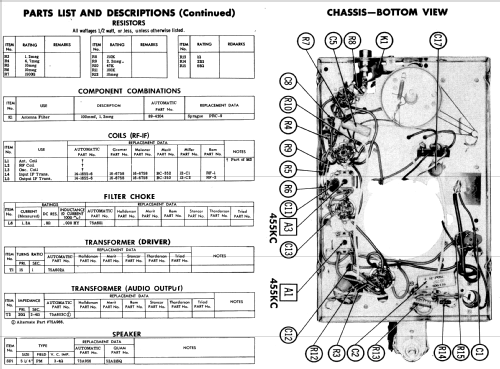 N-638 ; Automatic Radio Mfg. (ID = 590123) Car Radio