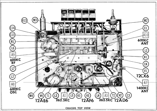 NY-598A ; Automatic Radio Mfg. (ID = 724087) Car Radio