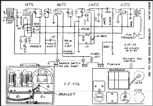 P45 ; Automatic Radio Mfg. (ID = 375640) Radio