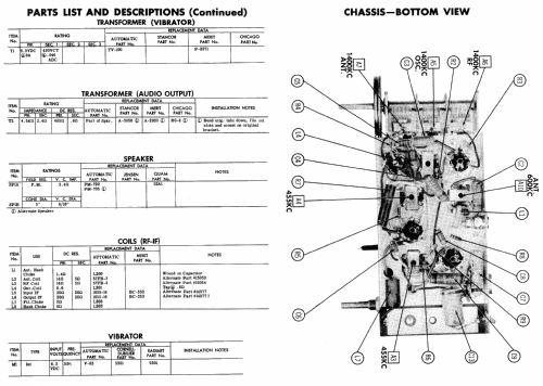 P-651 ; Automatic Radio Mfg. (ID = 437270) Car Radio