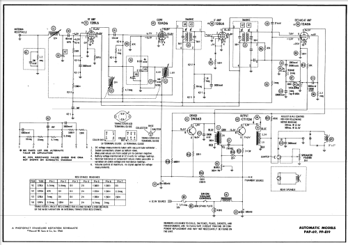 PAP-69 ; Automatic Radio Mfg. (ID = 586831) Car Radio