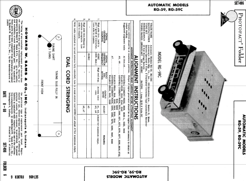 RG-59C ; Automatic Radio Mfg. (ID = 586626) Car Radio