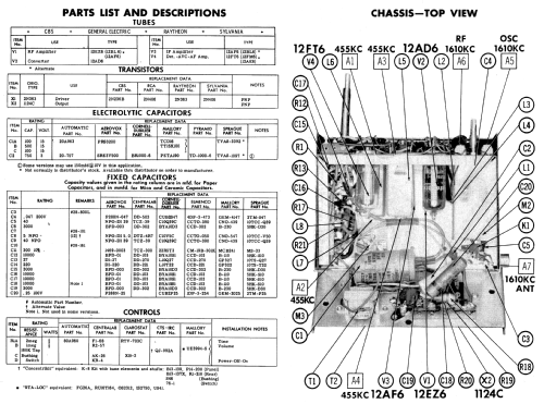 RG-59C ; Automatic Radio Mfg. (ID = 586627) Car Radio