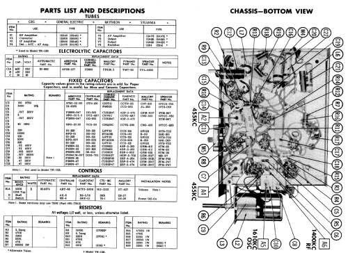 TR-12B ; Automatic Radio Mfg. (ID = 590133) Car Radio