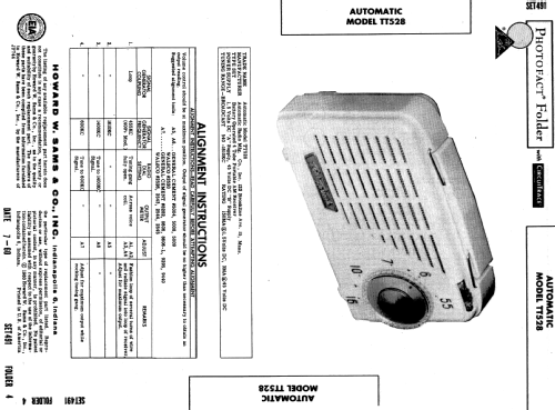 Tom Thumb 528 ; Automatic Radio Mfg. (ID = 591331) Radio