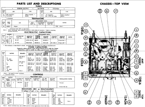 TUN-5 ; Automatic Radio Mfg. (ID = 516025) Car Radio