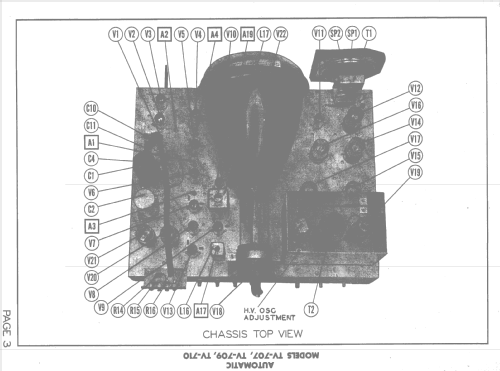 TV-707 ; Automatic Radio Mfg. (ID = 1527201) Television