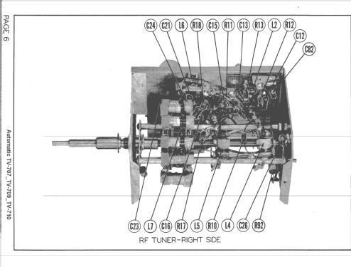 TV-707 ; Automatic Radio Mfg. (ID = 1527211) Television