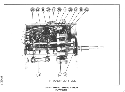 TV-707 ; Automatic Radio Mfg. (ID = 1527215) Television