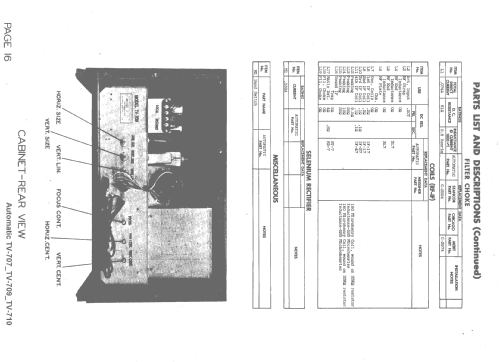 TV-707 ; Automatic Radio Mfg. (ID = 1527221) Television