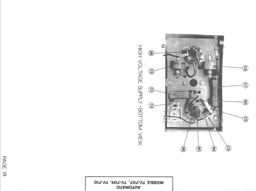 TV-707 ; Automatic Radio Mfg. (ID = 1527223) Television