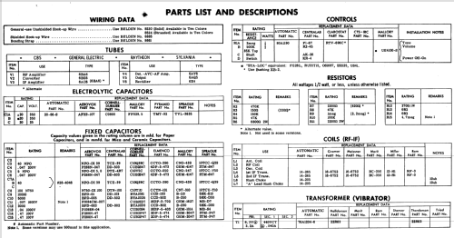 WP-167 ; Automatic Radio Mfg. (ID = 580464) Car Radio