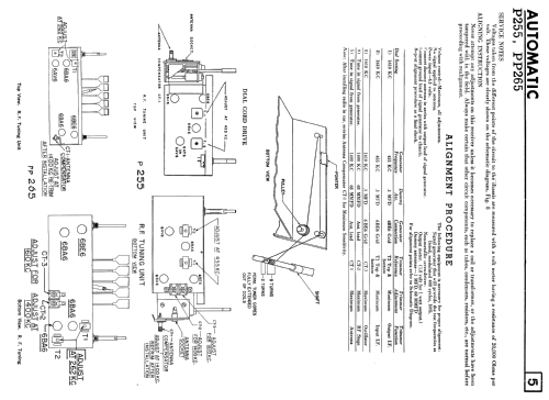 P255 ; Automatic Radio of (ID = 2294534) Car Radio