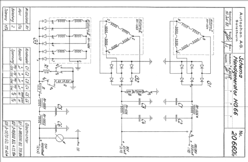 Handgenerator HG66; Autophon AG inkl. (ID = 226355) Power-S