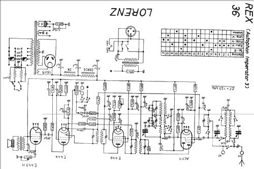 Rex-Autophon REX; Autophon AG inkl. (ID = 18461) Radio