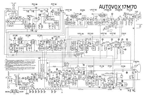 17M70; Autovox SPA; Roma (ID = 2893678) Television