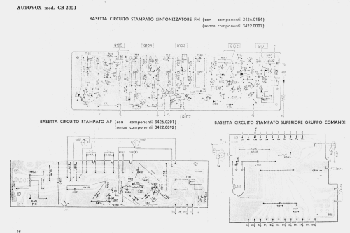 Autoradio CR 2021; Autovox SPA; Roma (ID = 2932746) Car Radio