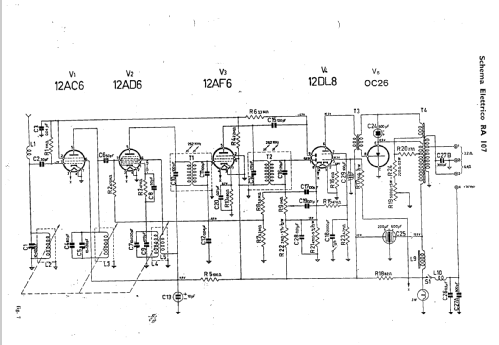 RA107; Autovox SPA; Roma (ID = 620692) Car Radio