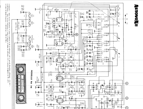 RA-146; Autovox SPA; Roma (ID = 820892) Autoradio