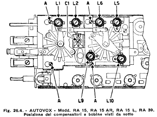 RA15; Autovox SPA; Roma (ID = 2352698) Car Radio