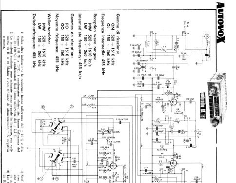 RA161; Autovox SPA; Roma (ID = 751995) Car Radio