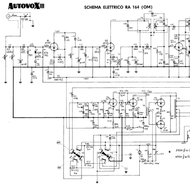 RA164B; Autovox SPA; Roma (ID = 915474) Car Radio