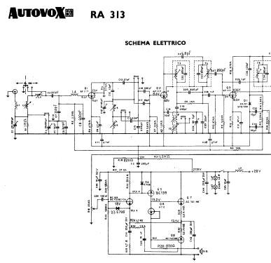 RA313; Autovox SPA; Roma (ID = 915974) Car Radio