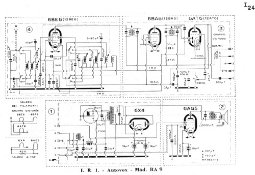 RA9; Autovox SPA; Roma (ID = 174533) Car Radio